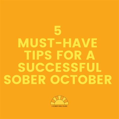 Celebrate Sober October With A Clear Head